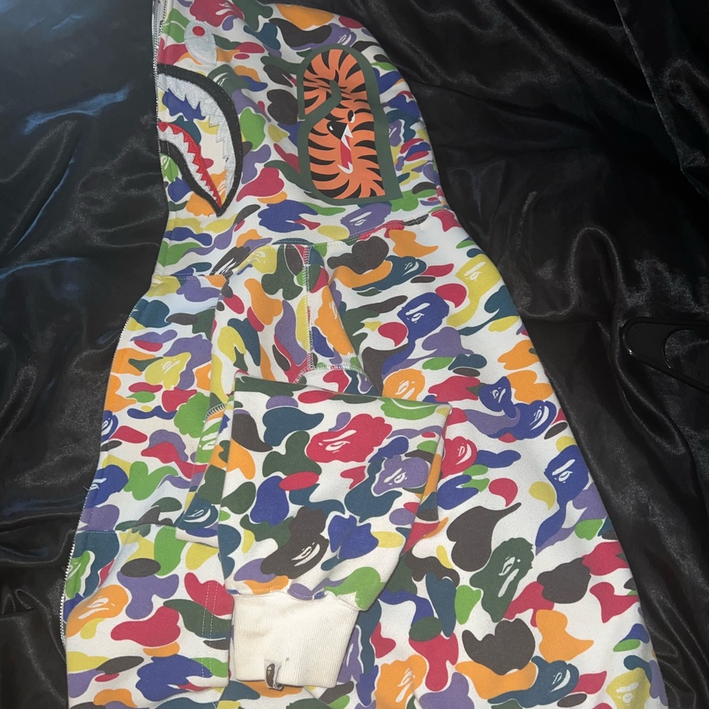Authentic Multicolor Bape Hoodie